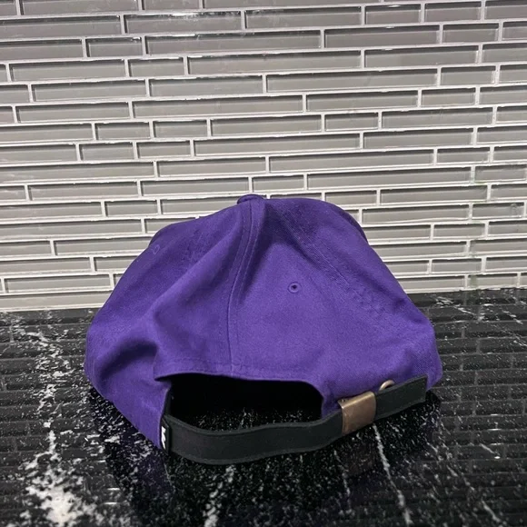 Supra Skateboarding Embroidered Crown Rope Hat Cap Purple Rare